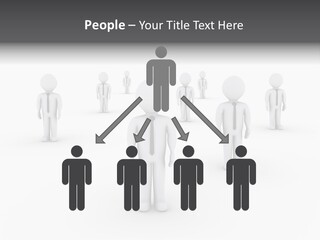 Successful Illustration Employee PowerPoint Template
