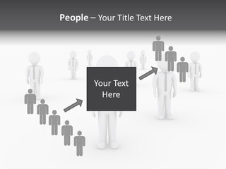 Successful Illustration Employee PowerPoint Template