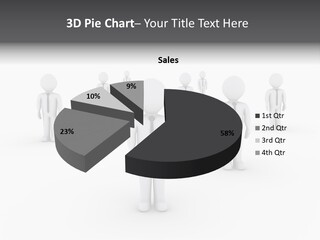 Successful Illustration Employee PowerPoint Template