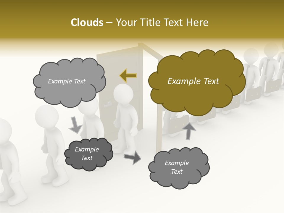 Economy Problem Cgi PowerPoint Template