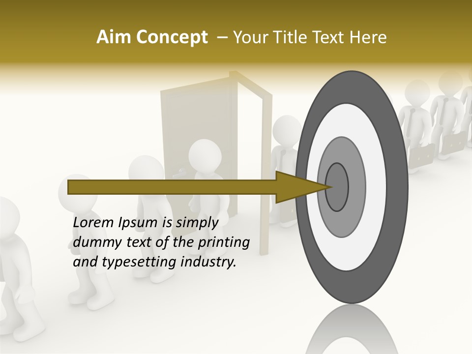 Economy Problem Cgi PowerPoint Template