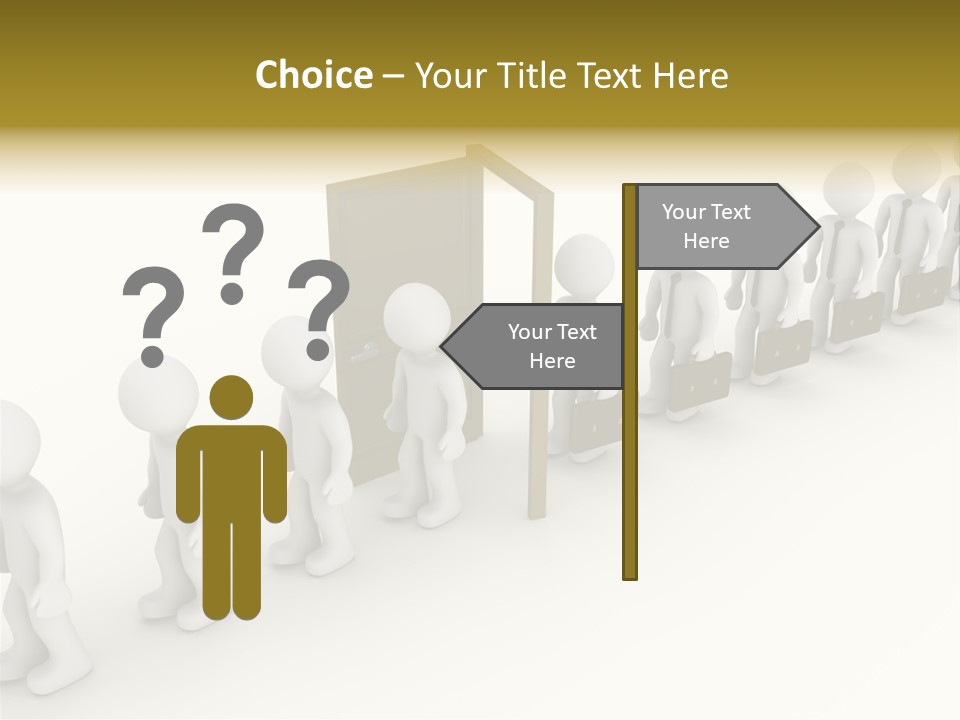Economy Problem Cgi PowerPoint Template