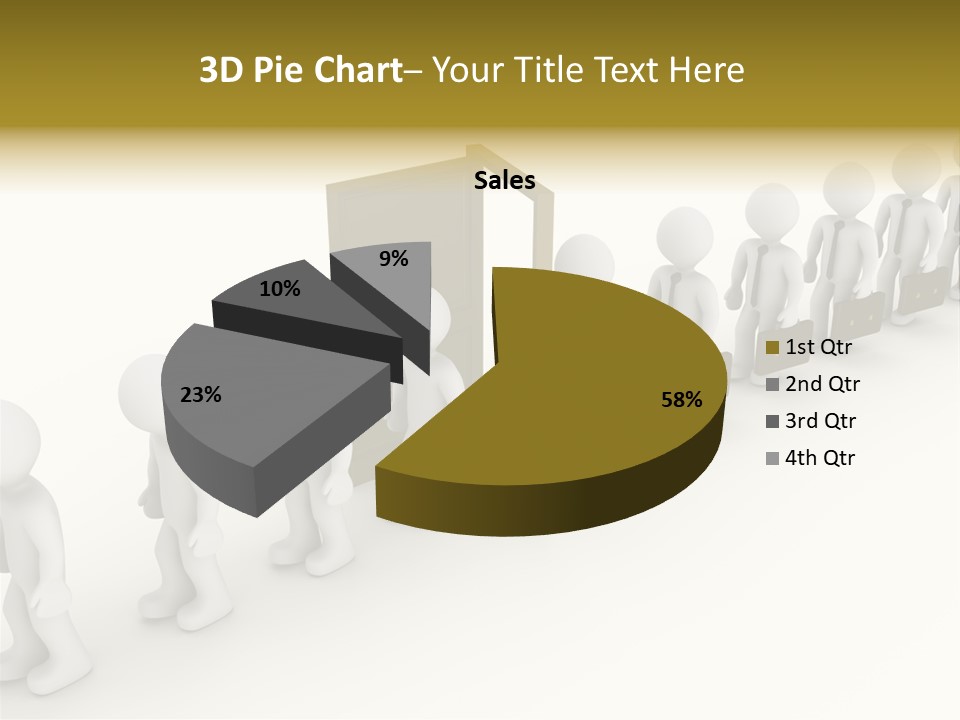 Economy Problem Cgi PowerPoint Template