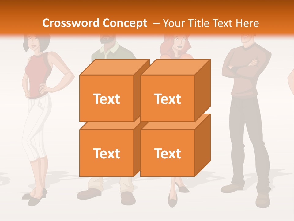 Student Relative Man PowerPoint Template
