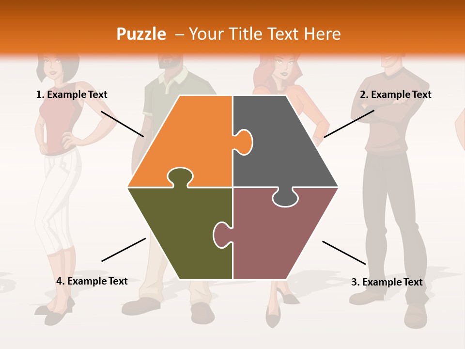 Student Relative Man PowerPoint Template