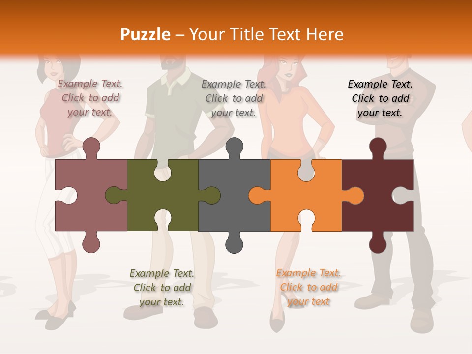 Student Relative Man PowerPoint Template