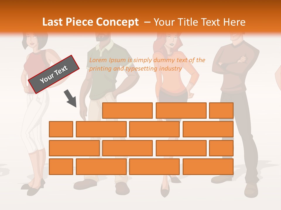 Student Relative Man PowerPoint Template