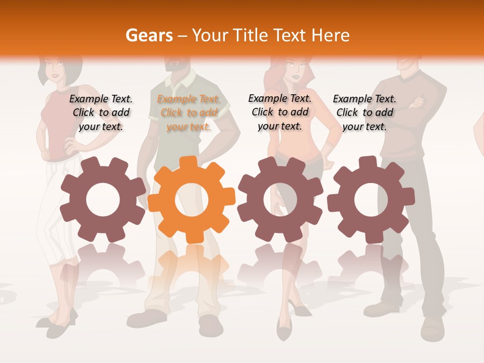 Student Relative Man PowerPoint Template