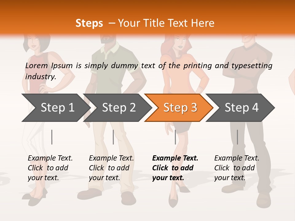 Student Relative Man PowerPoint Template