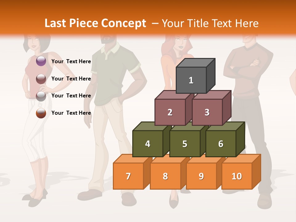 Student Relative Man PowerPoint Template