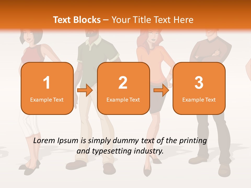 Student Relative Man PowerPoint Template