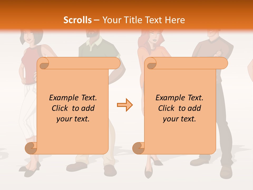 Student Relative Man PowerPoint Template