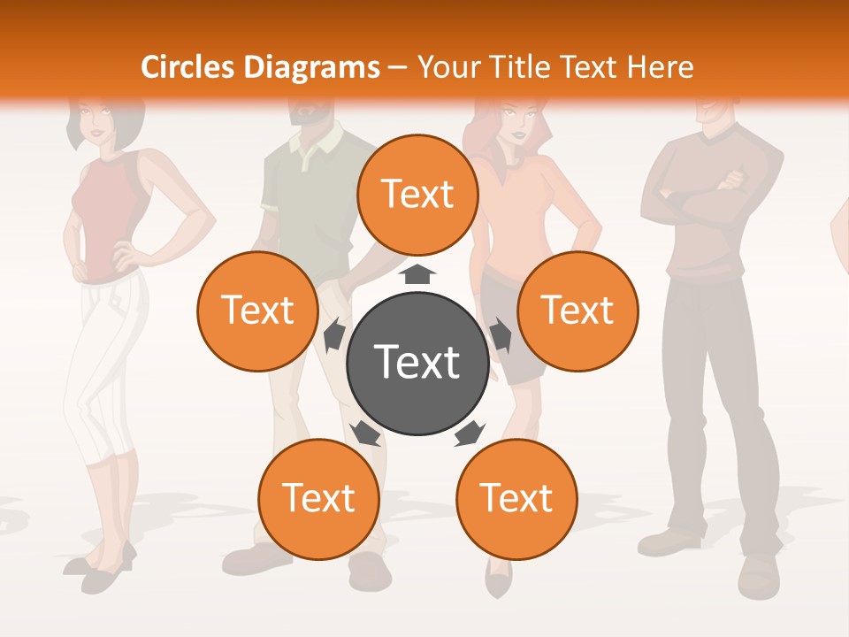 Student Relative Man PowerPoint Template