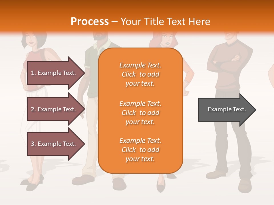 Student Relative Man PowerPoint Template