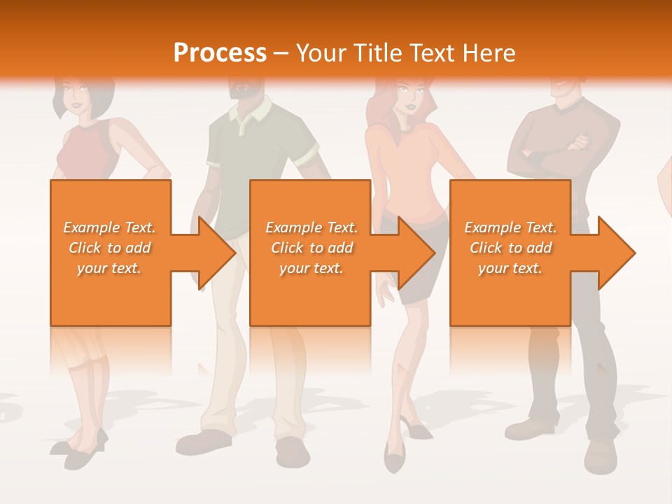 Student Relative Man PowerPoint Template