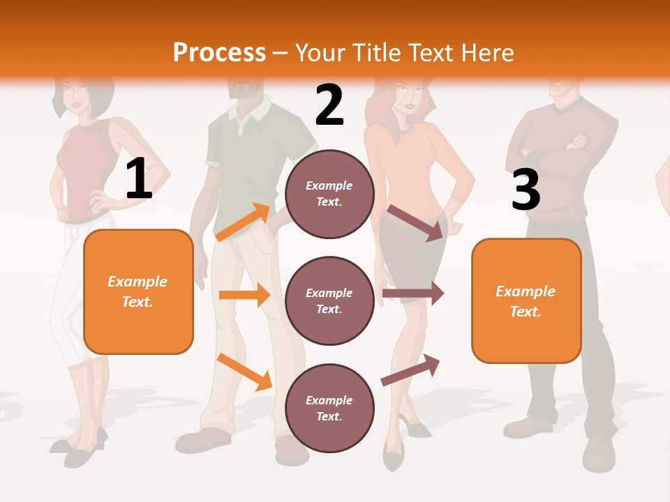 Student Relative Man PowerPoint Template