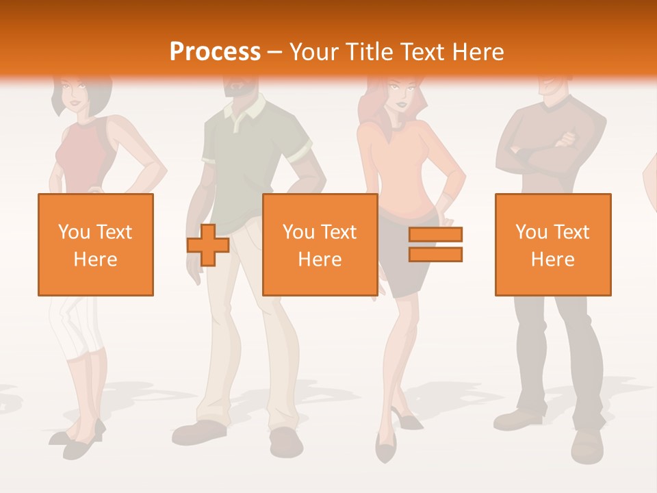 Student Relative Man PowerPoint Template