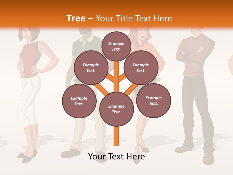 Student Relative Man PowerPoint Template