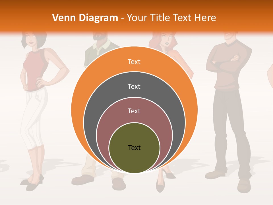 Student Relative Man PowerPoint Template