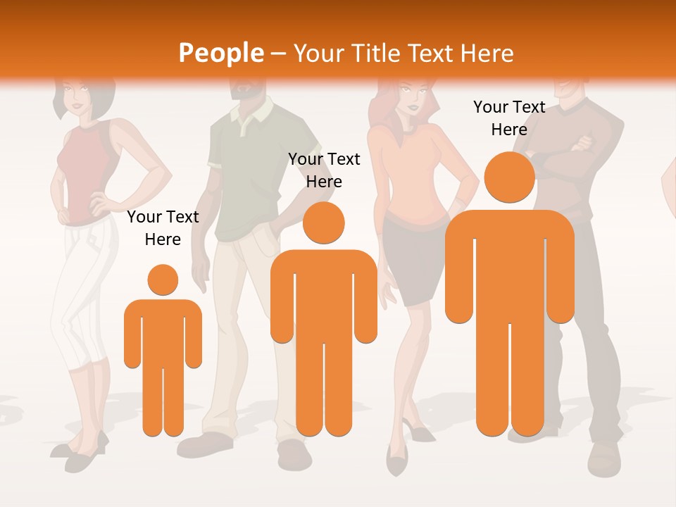 Student Relative Man PowerPoint Template