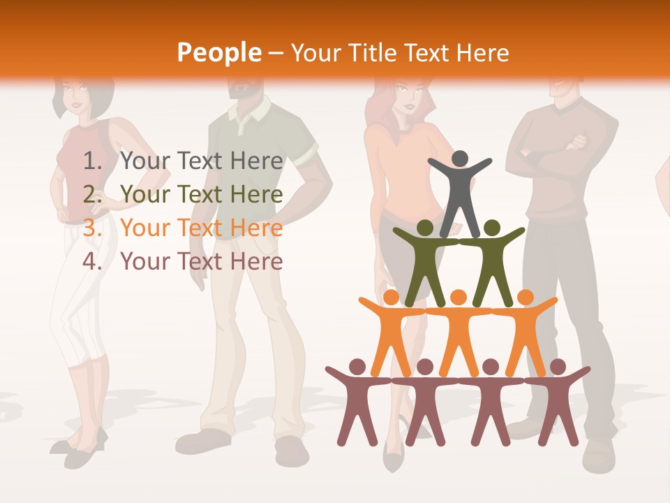 Student Relative Man PowerPoint Template