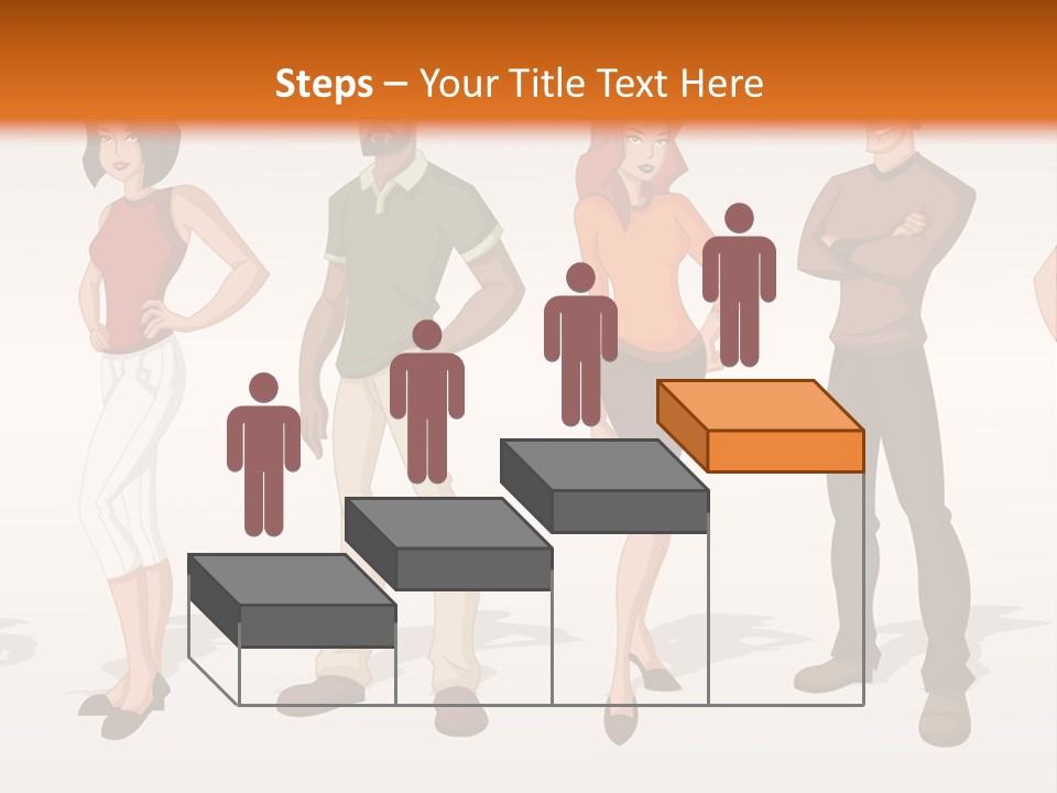 Student Relative Man PowerPoint Template