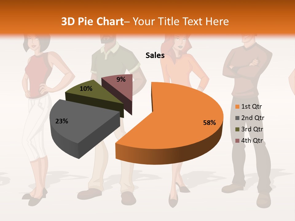 Student Relative Man PowerPoint Template