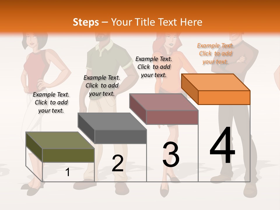 Student Relative Man PowerPoint Template