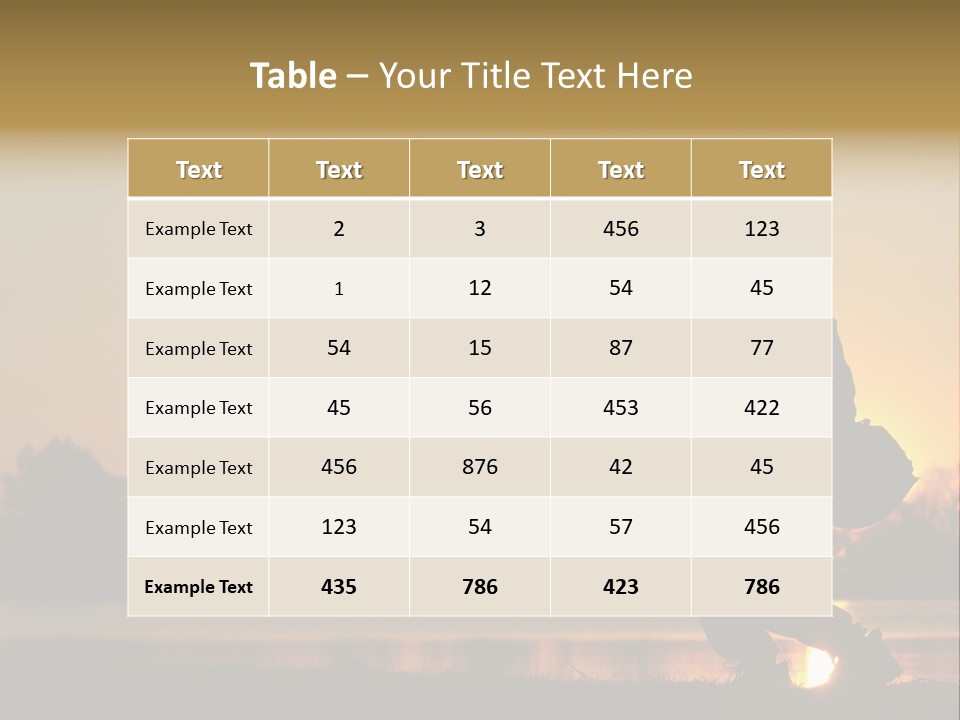 Grass Fisherman Fish PowerPoint Template