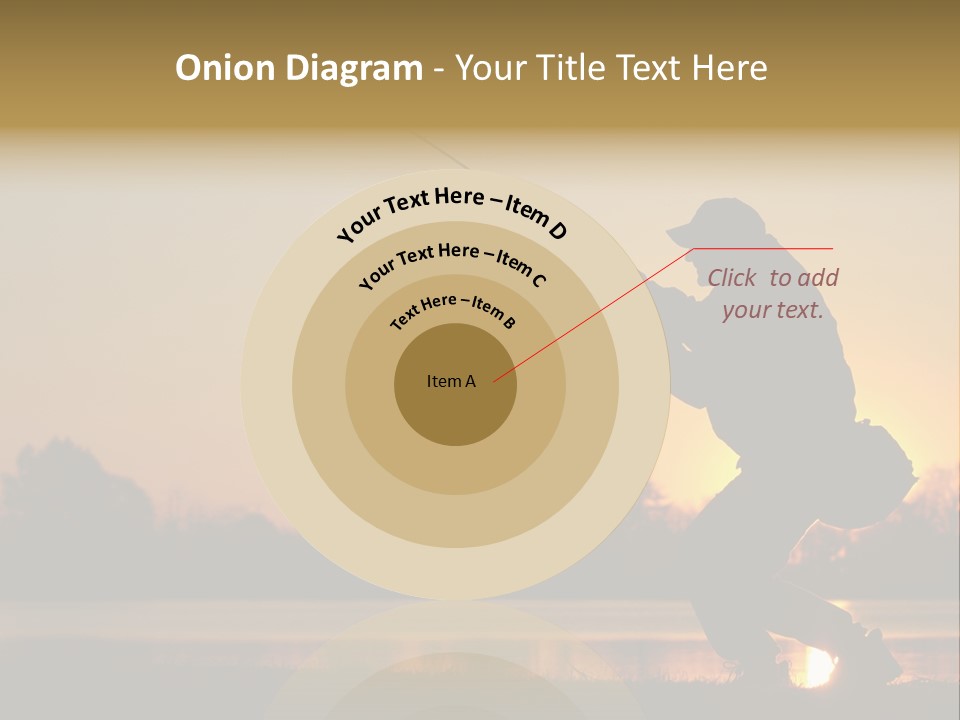 Grass Fisherman Fish PowerPoint Template