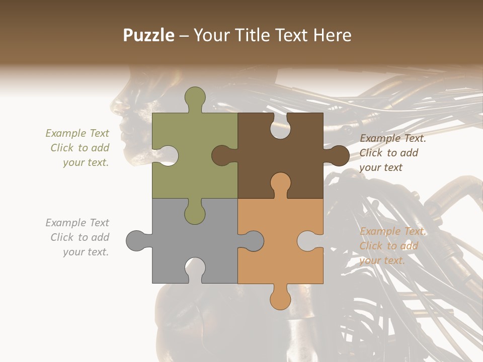 Profile Future Isolated PowerPoint Template