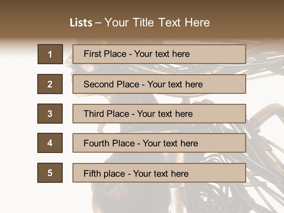 Profile Future Isolated PowerPoint Template