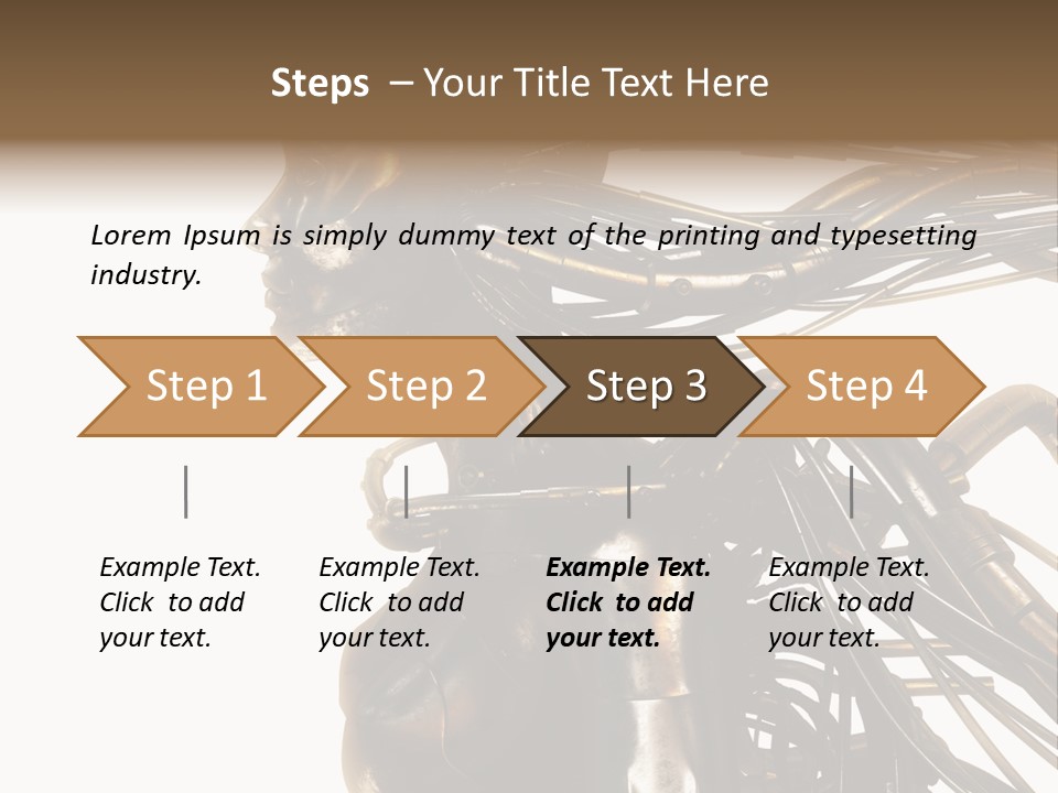 Profile Future Isolated PowerPoint Template