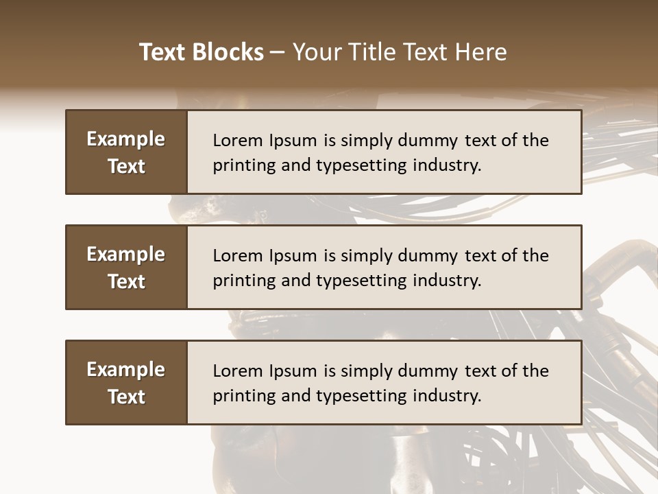 Profile Future Isolated PowerPoint Template