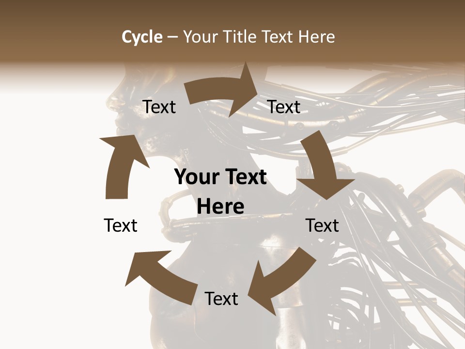 Profile Future Isolated PowerPoint Template