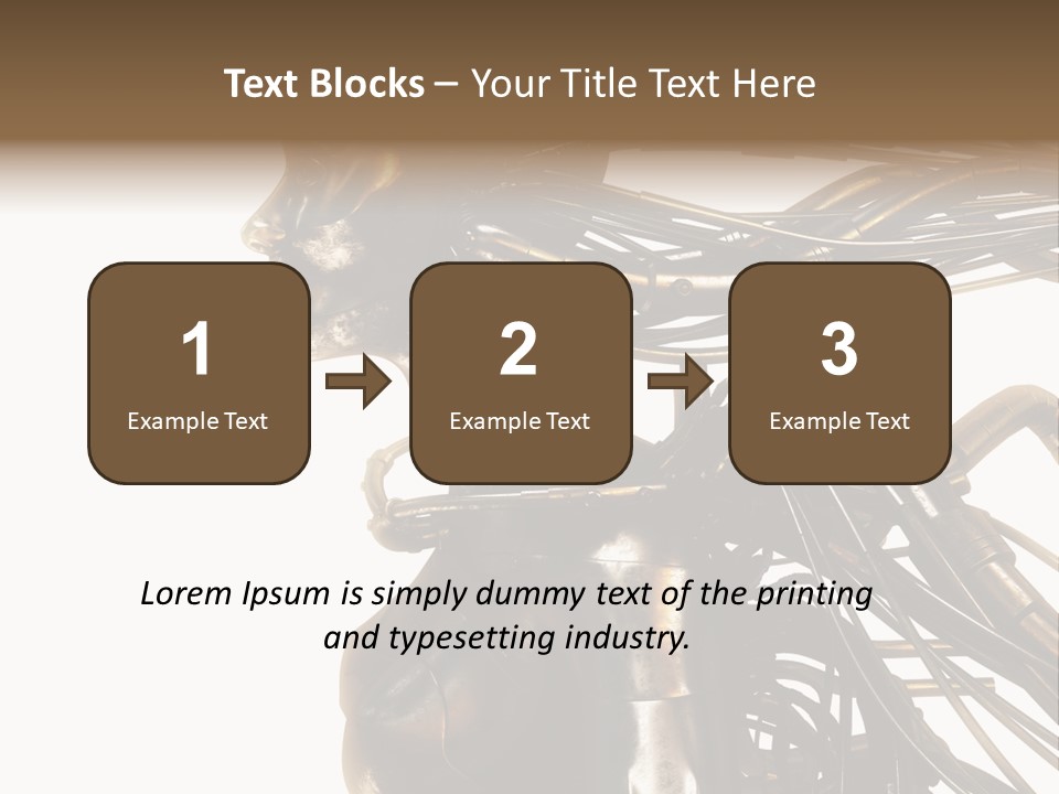 Profile Future Isolated PowerPoint Template