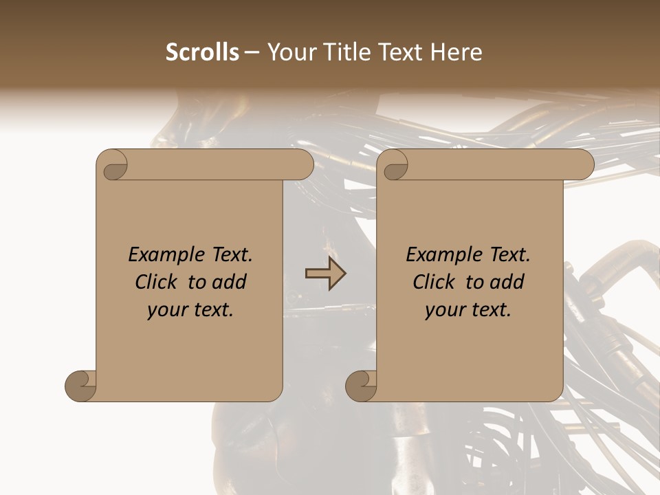 Profile Future Isolated PowerPoint Template