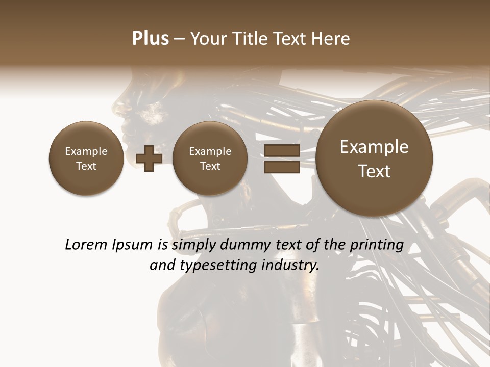 Profile Future Isolated PowerPoint Template