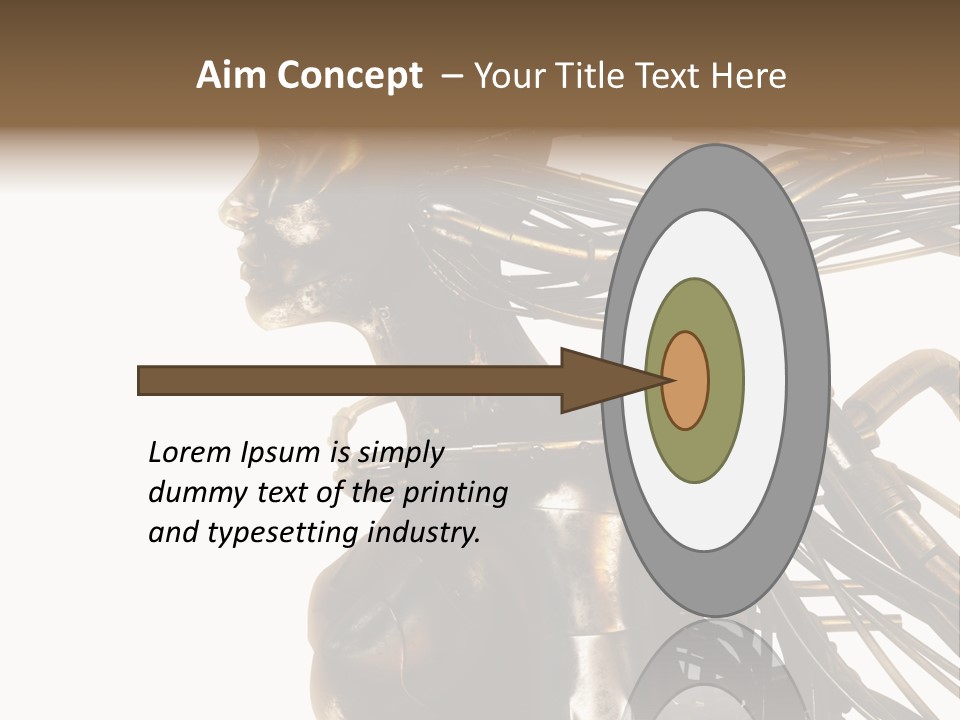 Profile Future Isolated PowerPoint Template