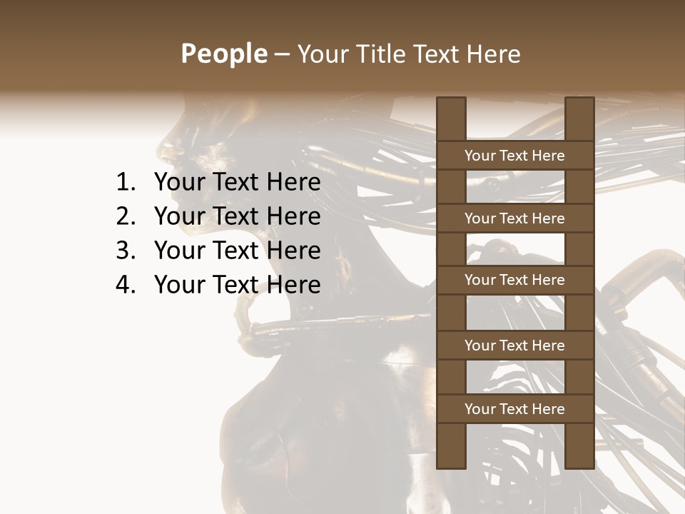 Profile Future Isolated PowerPoint Template