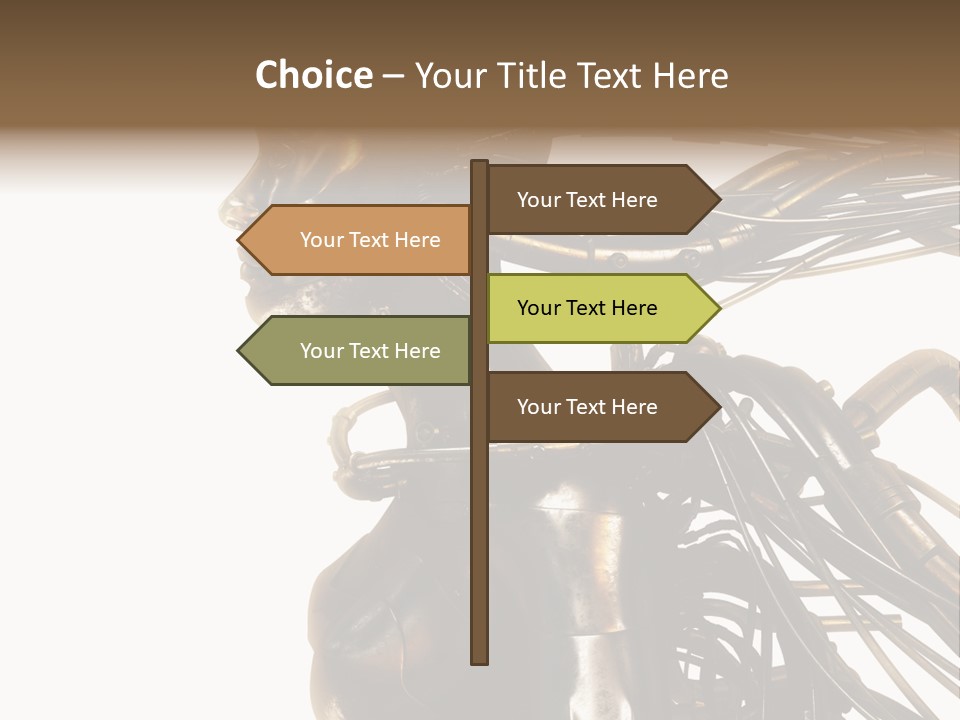 Profile Future Isolated PowerPoint Template