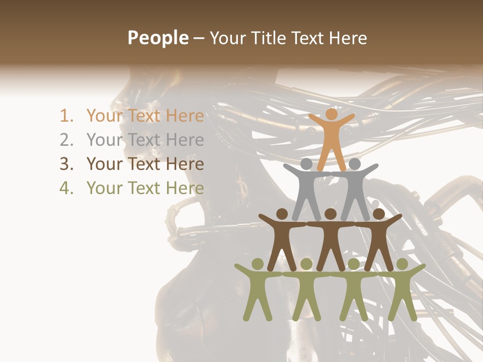 Profile Future Isolated PowerPoint Template