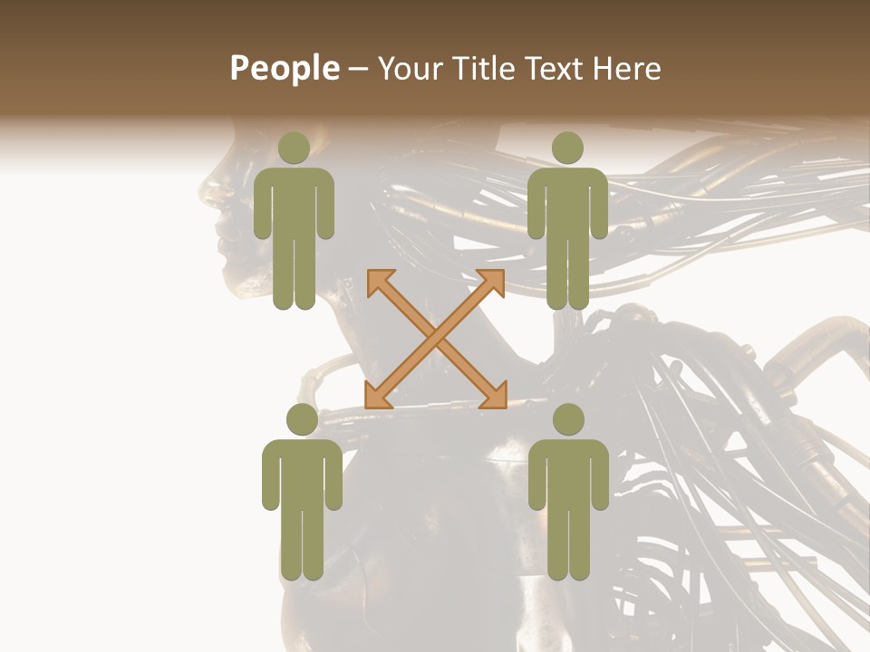 Profile Future Isolated PowerPoint Template