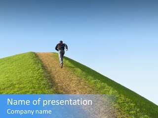 Obstacle Sky Leadership PowerPoint Template