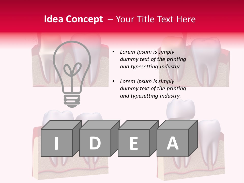 Orthodontic Lab Safeguard PowerPoint Template