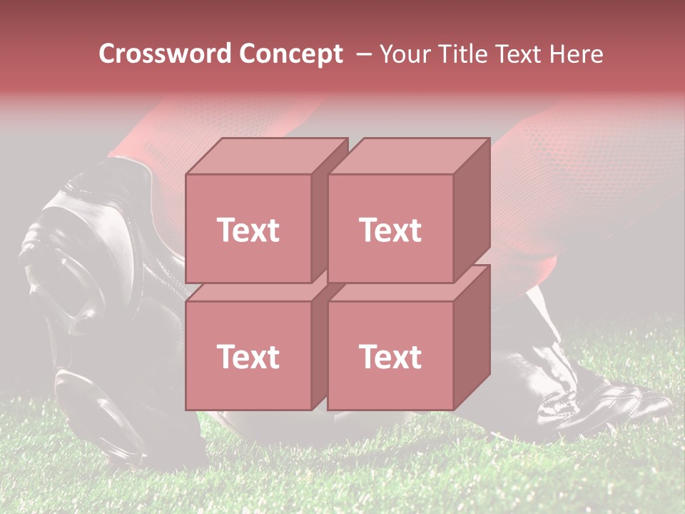 Leisure Boots Lifestyle PowerPoint Template
