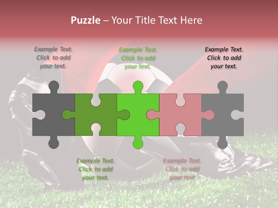 Leisure Boots Lifestyle PowerPoint Template