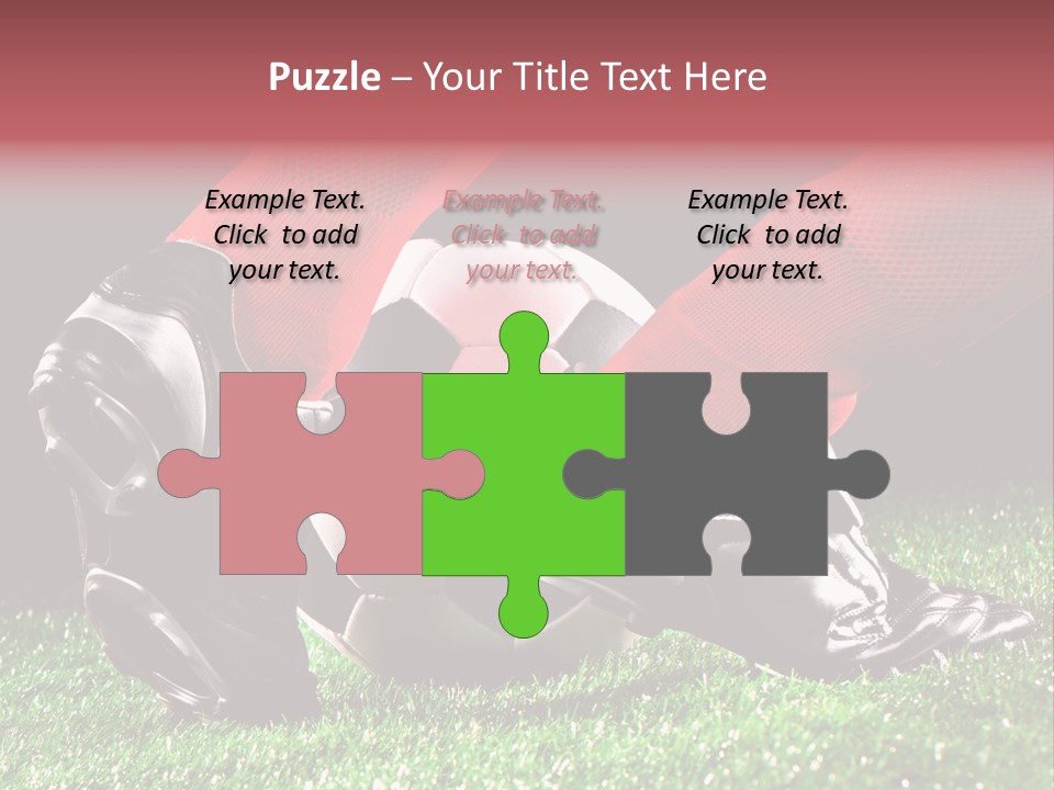 Leisure Boots Lifestyle PowerPoint Template