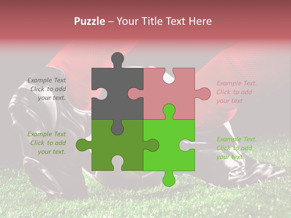 Leisure Boots Lifestyle PowerPoint Template