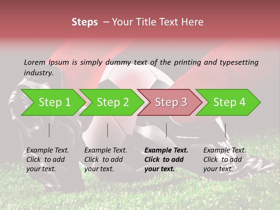 Leisure Boots Lifestyle PowerPoint Template